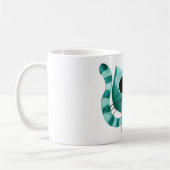 Cute Kitty Cat met Kawaii Cupcake Koffiemok (Links)