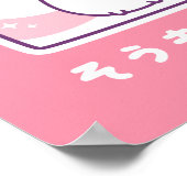 Cute Kitty Cat Milk Poster (Hoek)