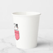 Cute Kitty Cat Papieren Bekers (Links)