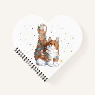 Cute Kitty Cat Pet Animal Notitieboek