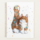 Cute Kitty Cat Pet Animal Planner (Voorkant)