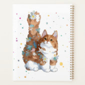 Cute Kitty Cat Pet Animal Planner (Achterkant)