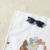 Cute Kitty Cat Pet Animal Strandlaken (In situ)