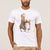 Cute Kitty Cat Pet Animal T-shirt (Voorkant)