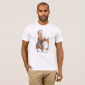 Cute Kitty Cat Pet Animal T-shirt (Voorkant volledig)