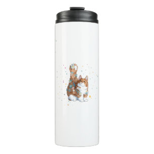 Cute Kitty Cat Pet Animal Thermosbeker