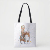 Cute Kitty Cat Pet Animal Tote Bag (Voorkant)