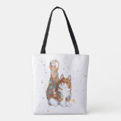 Cute Kitty Cat Pet Animal Tote Bag (Achterkant)