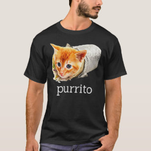 Cute Kitty Cat Purrito Burrito Pun Essential T-shirt