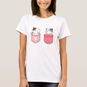 Cute Kitty Cat T-shirt (Voorkant)