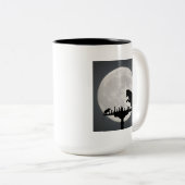 Cute Kitty Cat Tweekleurige Koffiemok (Voorkant rechts)