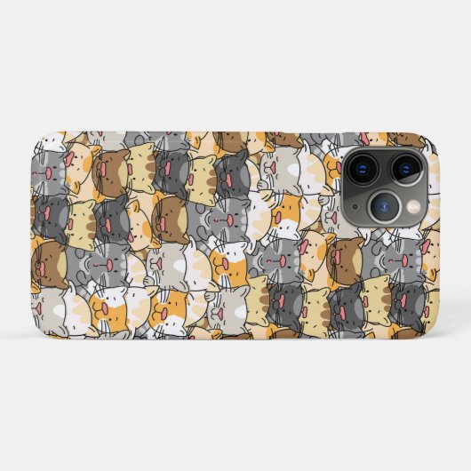 Cute Kitty Cats Case-Mate iPhone Case (Achterkant (horizontaal))