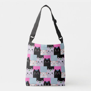 Cute Kitty Cats Crossbody Bag Crossbody Tas