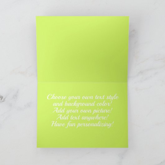 Cute Kitty Cute  Card Kaart (Binnen)