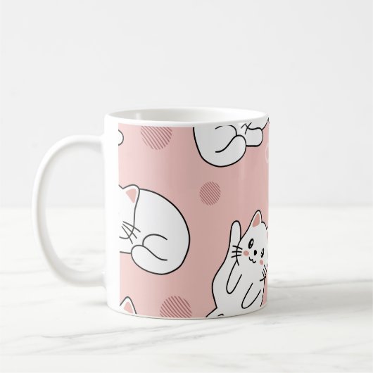 Cute kitty koffiemok (Links)