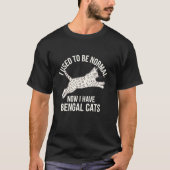 Cute Kitty Lover Kleding Dames - Grappige Bengaals T-shirt (Voorkant)