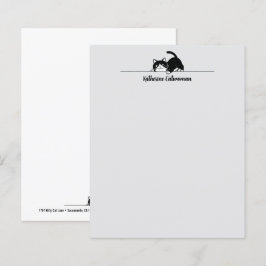 Cute Kitty Minimalistisch Design - CAT 6