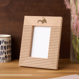 Cute Kitty Minimalistisch Design - CAT 6 Gegraveerde Lijstjes