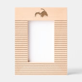 Cute Kitty Minimalistisch Design - CAT 6 Gegraveerde Lijstjes (Voorkant)