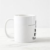 Cute Kitty Minimalistisch Design - CAT 6 Koffiemok (Links)