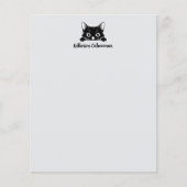 Cute Kitty Minimalistisch Design - KAT 1 (Voorkant)
