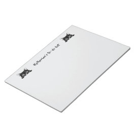 Cute Kitty Minimalistisch Design - KAT 1 Notitieblok