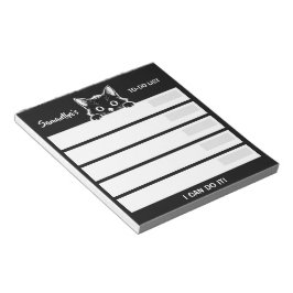 Cute Kitty Minimalistisch Design - KAT 1b Notitieblok