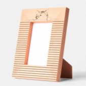 Cute Kitty Minimalistisch Design - KAT 2 Gegraveerde Lijstjes (Links)