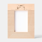 Cute Kitty Minimalistisch Design - KAT 2 Gegraveerde Lijstjes (Voorkant)