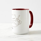 Cute Kitty Mug Mok (Voorkant rechts)