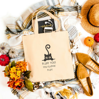 Cute Kitty Quote, Sassy Humor Gift for Cat Lovers Tote Bag