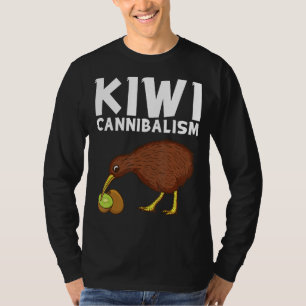 Cute Kiwi Bird Gift Mannen Women Funny Kiwi Cannib T-shirt