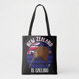 Cute Kiwi Bird Nieuw Zeeland Reis Tote Bag