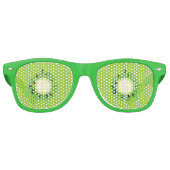 Cute Kiwi Sunglazen Retro Zonnebril (Voorkant)