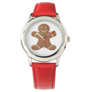 Cute klassiek tandbrood man horloge