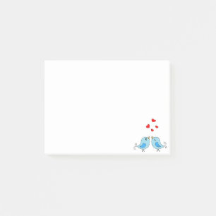 Cute kleine blauwe vogels Dingen om te doen Post-i Post-it® Notes