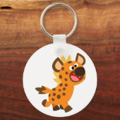 Cute Kleine Cartoon Hyena Sleutelhanger (Voorkant)