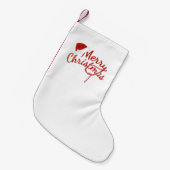 cute kleine kerstsok (Voorkant (Hangend))