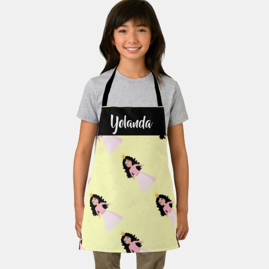 Cute kleine prinses schort (Insitu)