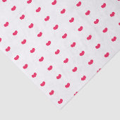 Cute Kleine Roze Hartjes - Valentijnsdag Tissuepapier (Detail)