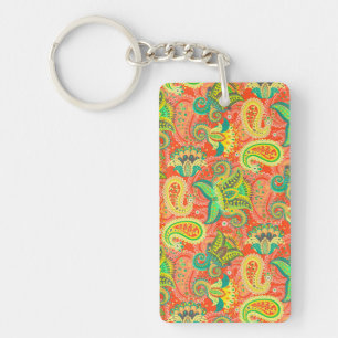 Cute kleurful naadloos paisley-patroon OtterBox iP Sleutelhanger