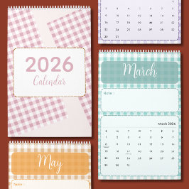 Cute & Kleurrijke 2026 Agenda Kalender