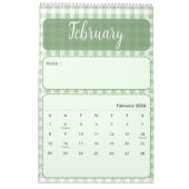Cute & Kleurrijke 2026 Agenda Kalender (Feb 2026)