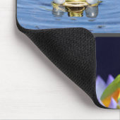 Cute, kleurrijke kikkers Mousepad! Muismat (Hoek)