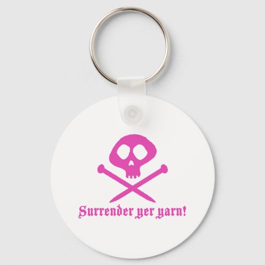 Cute Knitting Sleutelhanger (Voorkant)