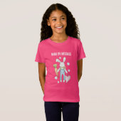 Cute Knuffel Konijn Meisjes Kinderen T-shirt (Voorkant volledig)