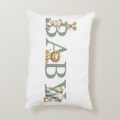 Cute Knuffels Baby Accent Kussen (Achterkant (Verticaal))