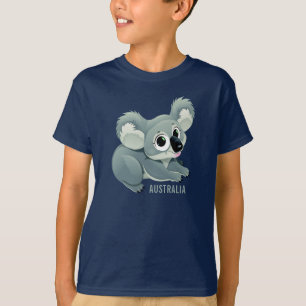 Cute Koala aangepaste shirten en jassen T-shirt