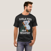 Cute Koala Aba Therapis Pun Autisme T-shirt (Voorkant volledig)