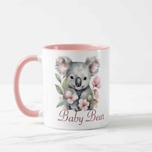 Cute Koala Baby Beer Mok (Links)